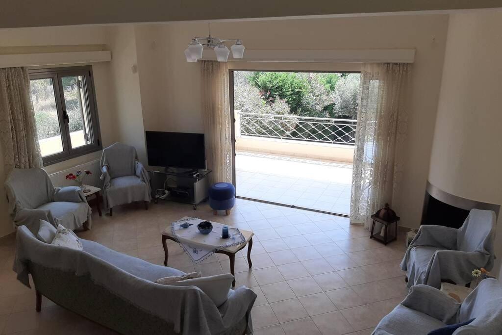 Seaside Villa Andronikos Amarynthos Luaran gambar