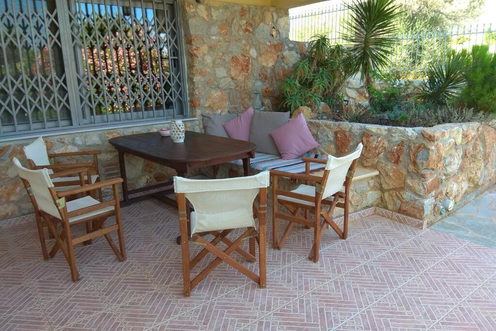 Seaside Villa Andronikos Amarynthos Luaran gambar